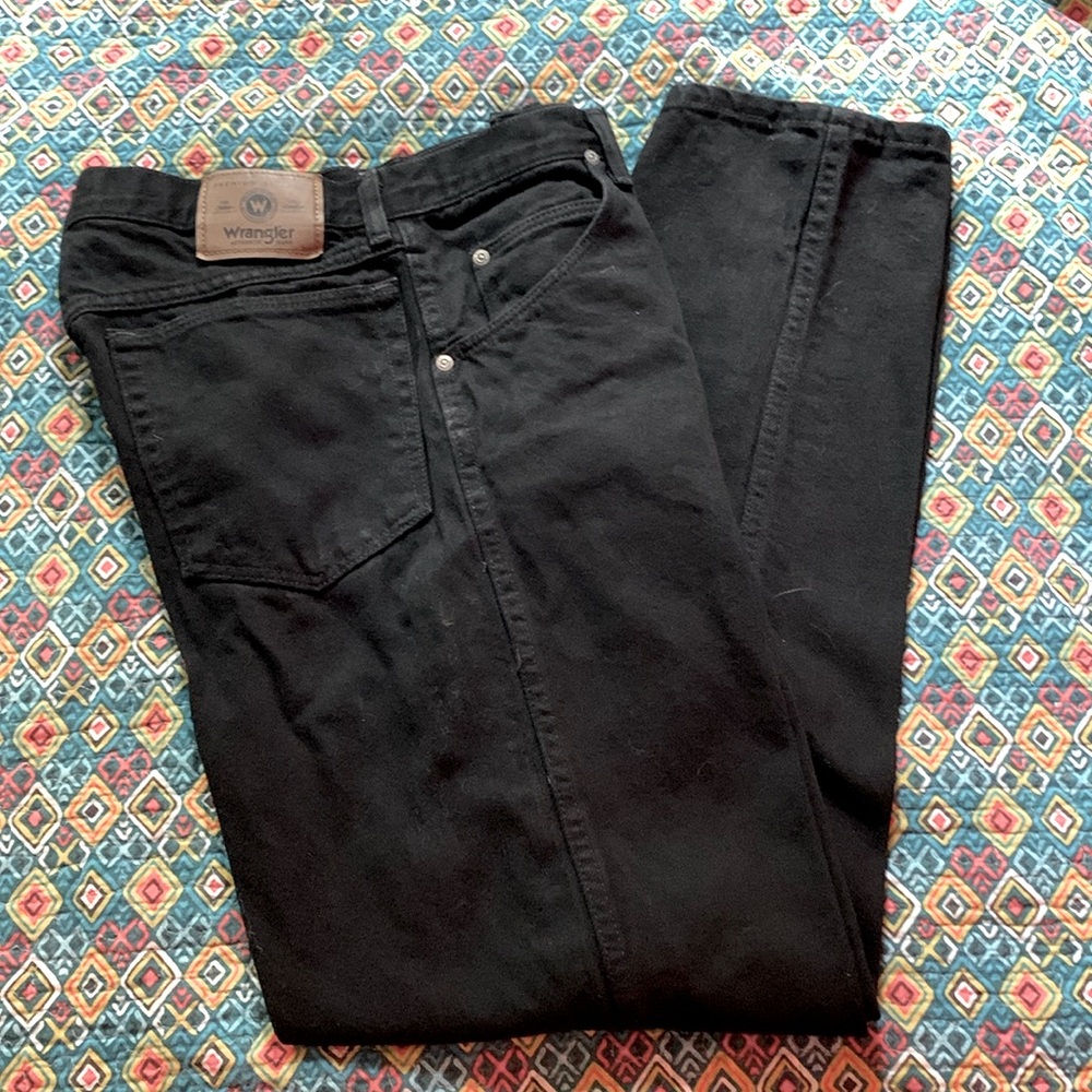 Vintage Men’s Black Wrangler Jeans